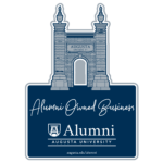 Alumni Owned Business Sticker
