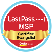 LastPass MSP Certified Evangelist badge
