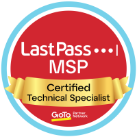 LastPass MSP Certified Technical Specialist badge